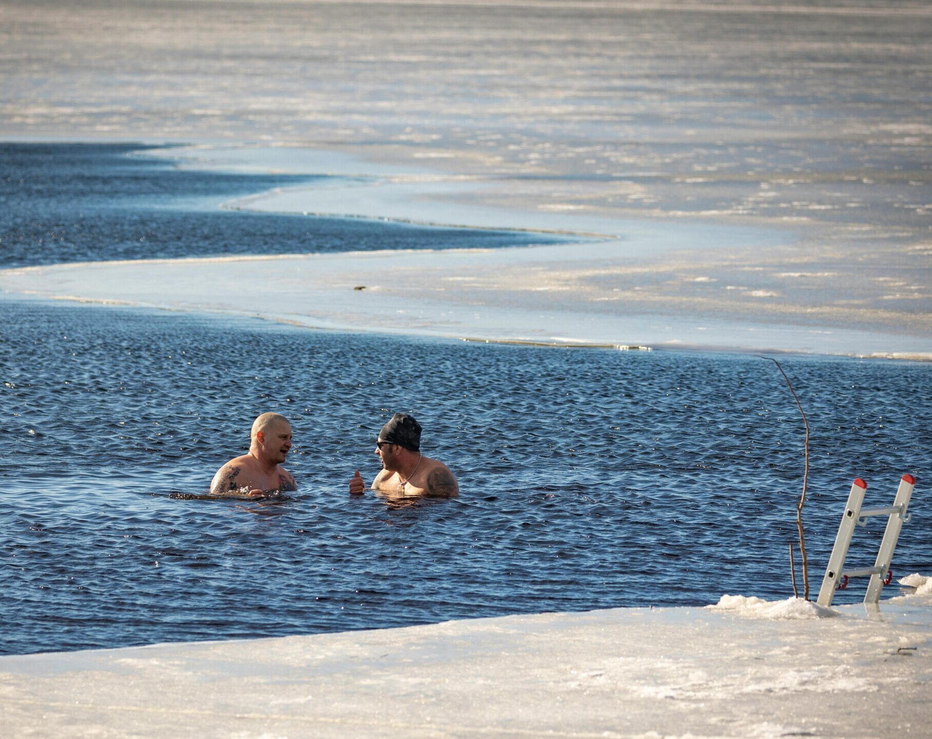 ademtechniek voor ijsbad