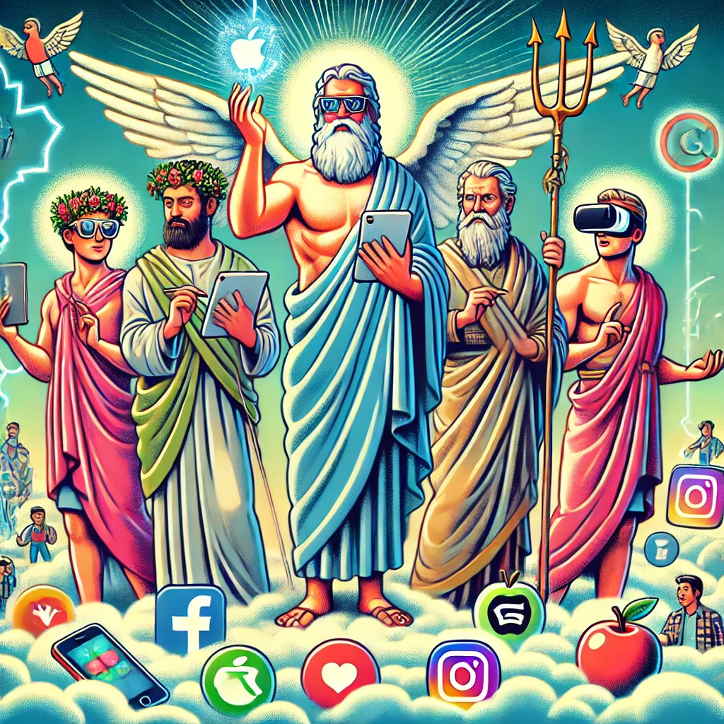 big tech zijn de nieuwe goden